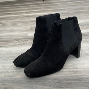 Rag & Bone Black Suede Ankle Boot